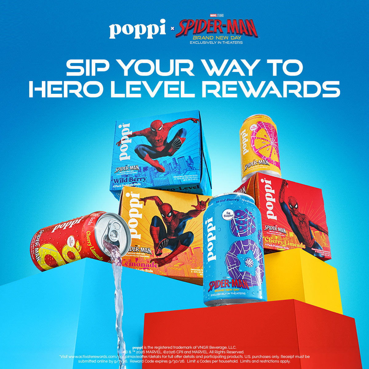 sip your way to hero level rewards