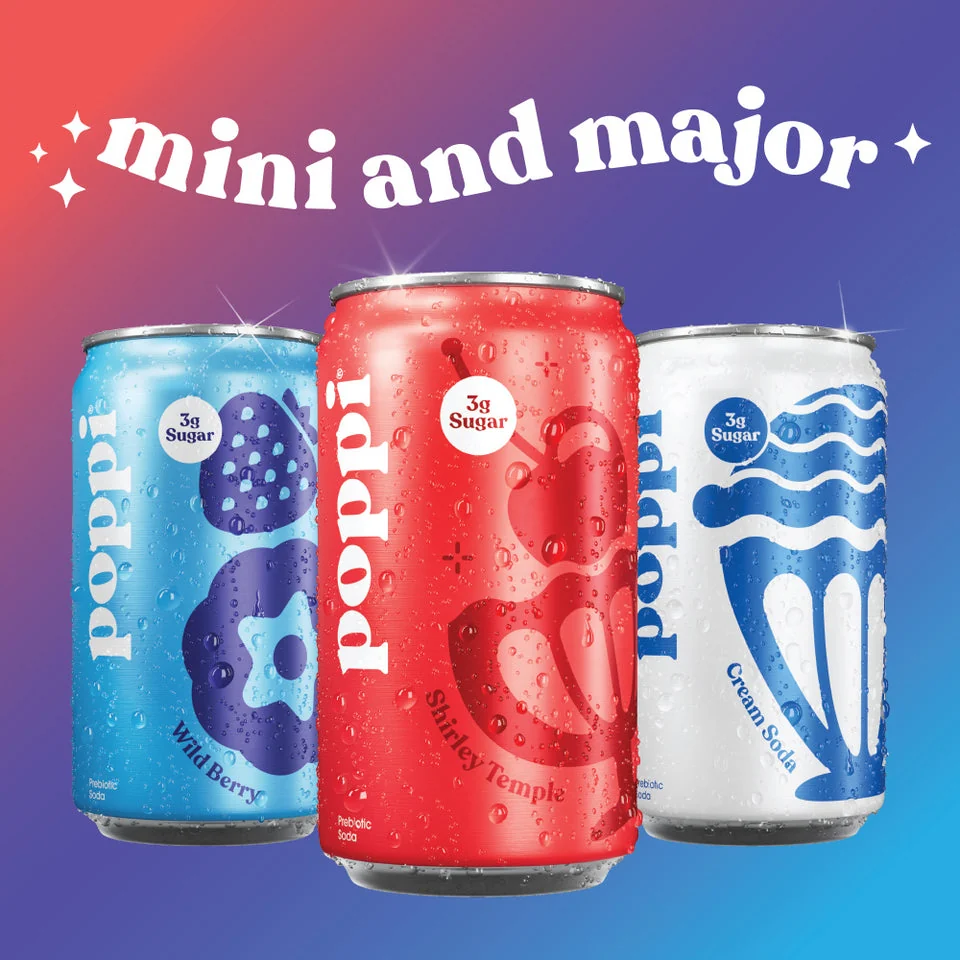 poppi minis — mini and major